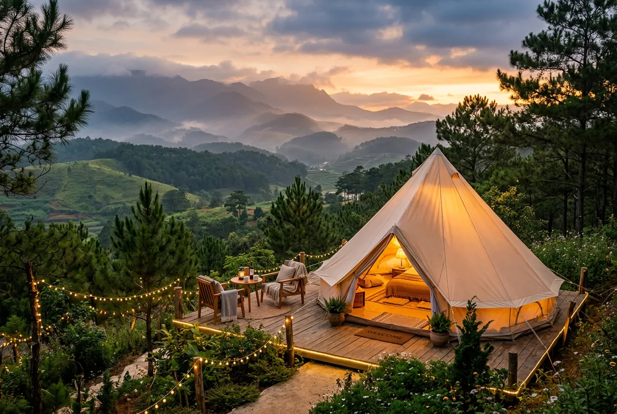 Lều máy lạnh tại Z Camping
