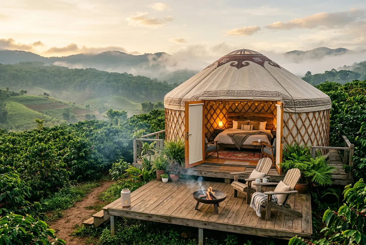 Lều Mông Cổ Bảo Sam Camping