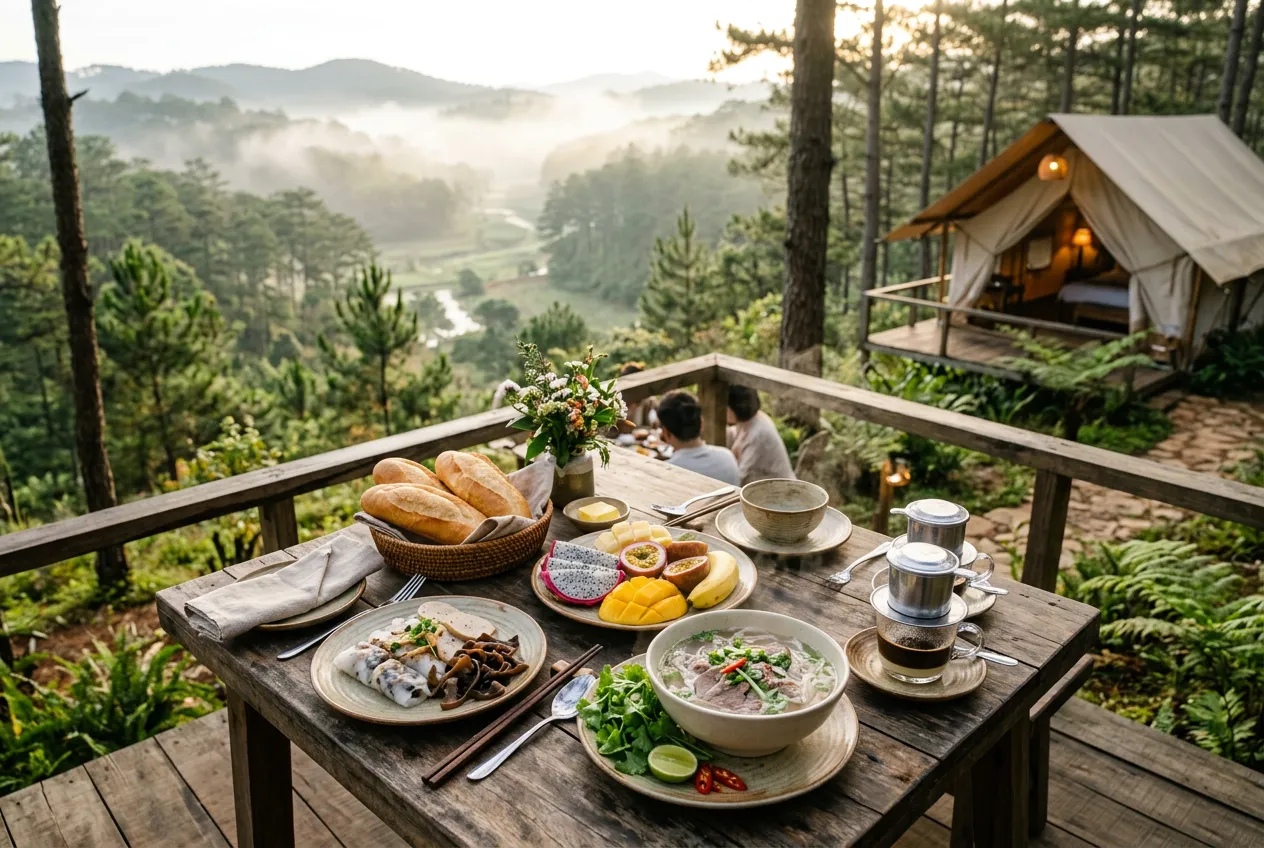 BBQ tối tại Bảo Sam Camping